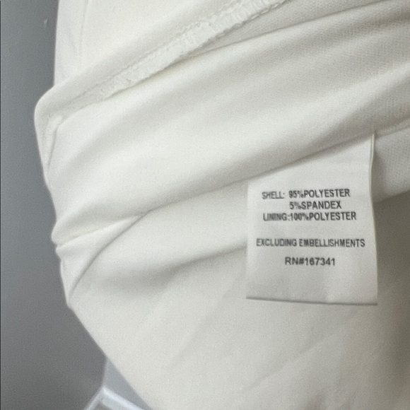 Hello Molly Elegant White Midi Dress - Picture 4 of 4